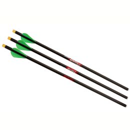 Quill 16.5" Illuminated Carbon Arrows-(3)