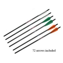 Carbon Arrows, Vanes 20"(72 Pack)
